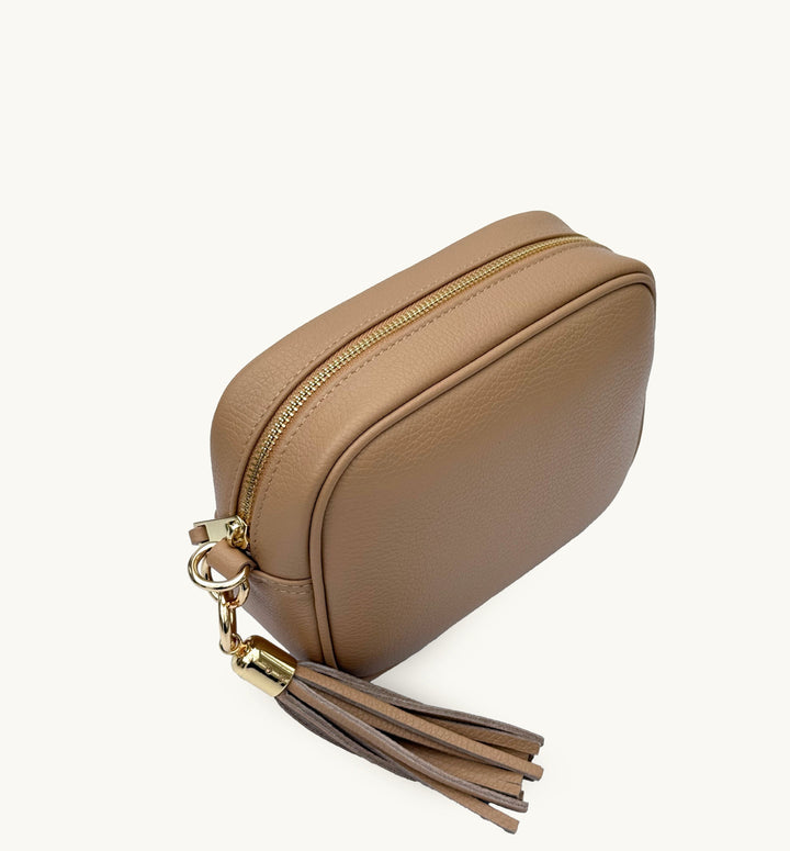 Apatchy London The Tassel Leather Crossbody Bag