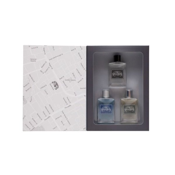Savile Row Fragrance Trio Set - 3 x 30ml EDP (Heritage Edp 30ml + Mayfair Edp 30ml + Regent Edp 30ml) - Fragrance London