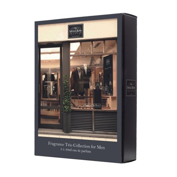 Savile Row Fragrance Trio Set - 3 x 30ml EDP (Heritage Edp 30ml + Mayfair Edp 30ml + Regent Edp 30ml) - Fragrance London