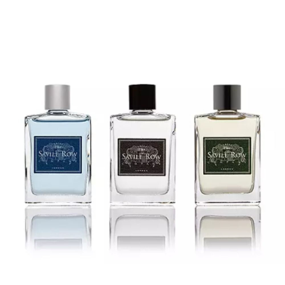 Savile Row Fragrance Trio Set - 3 x 30ml EDP (Heritage Edp 30ml + Mayfair Edp 30ml + Regent Edp 30ml) - Fragrance London