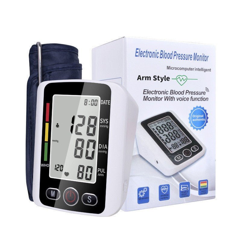 Smart Electronic Blood Pressure Monitor with Voice Function - Fragrance London