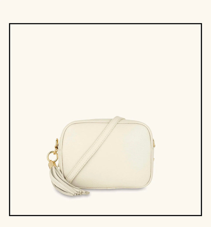 Apatchy London The Tassel Leather Crossbody Bag