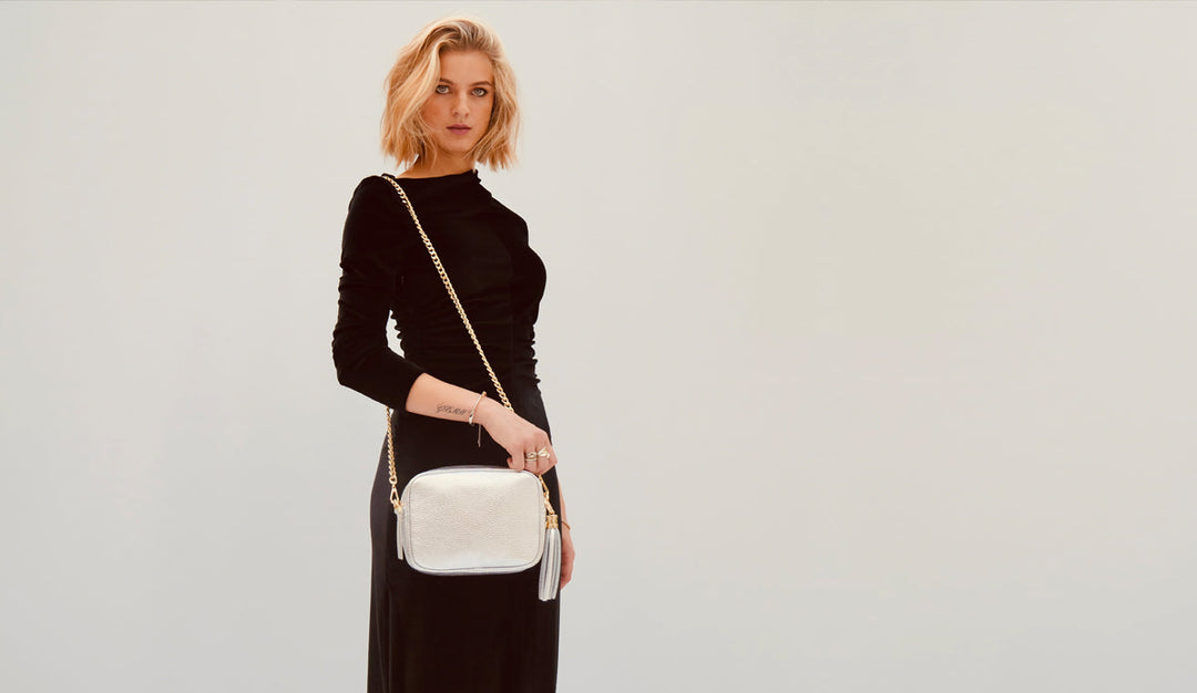 Apatchy London The Tassel Leather Crossbody Bag