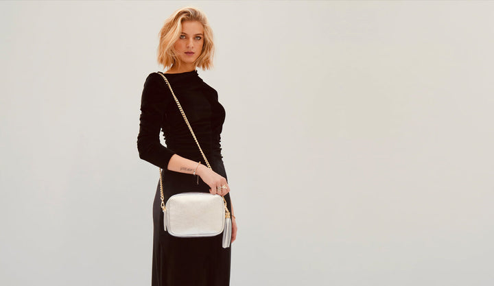 Apatchy London The Tassel Leather Crossbody Bag