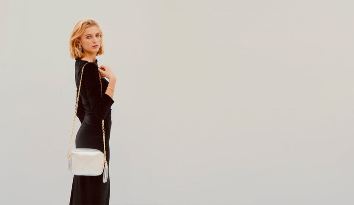 Apatchy London The Tassel Leather Crossbody Bag