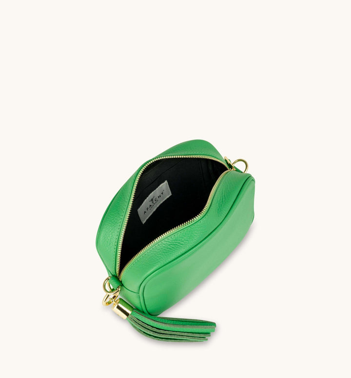 Apatchy London The Tassel Leather Crossbody Bag