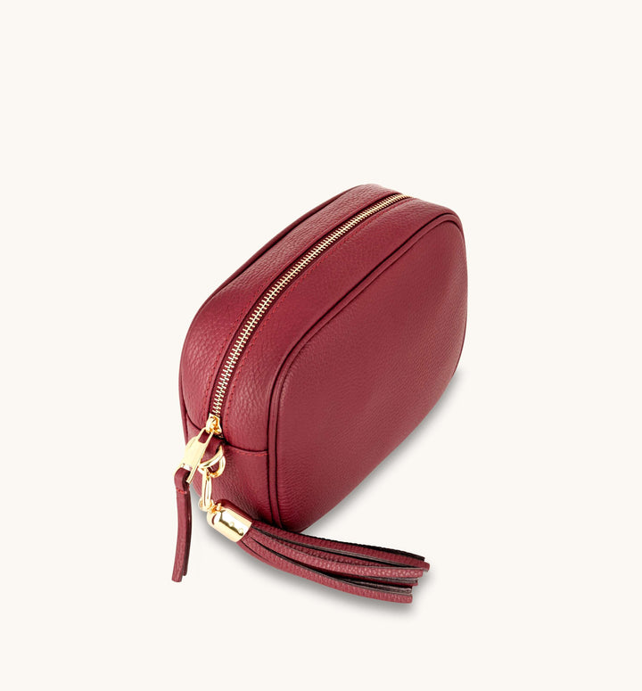 Apatchy London The Tassel Leather Crossbody Bag