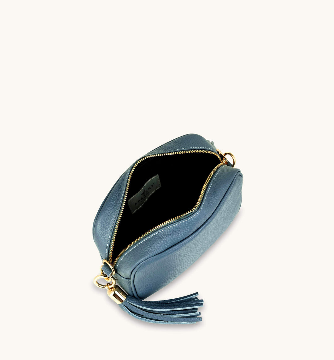 Apatchy London The Tassel Leather Crossbody Bag