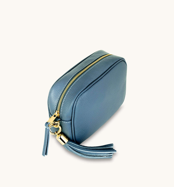 Apatchy London The Tassel Leather Crossbody Bag