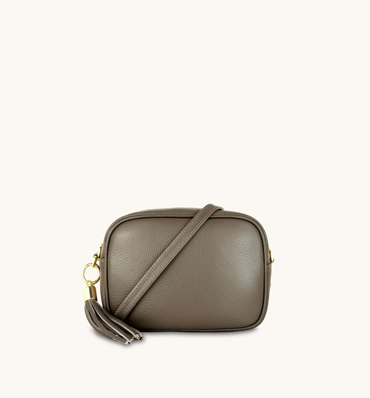 Apatchy London The Tassel Leather Crossbody Bag