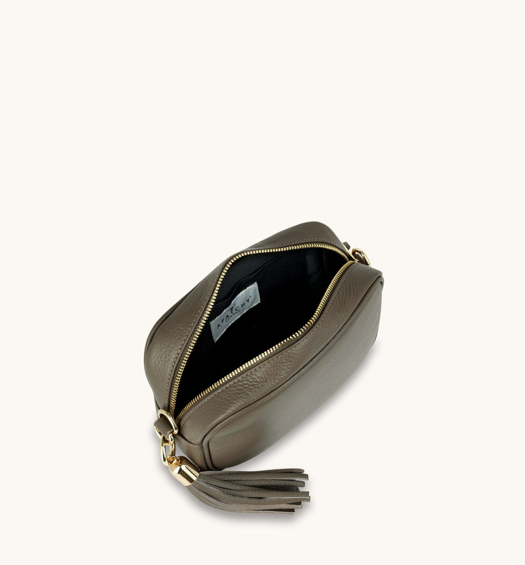Apatchy London The Tassel Leather Crossbody Bag