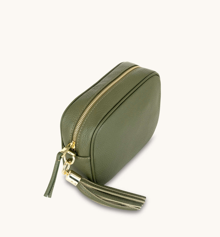 Apatchy London The Tassel Leather Crossbody Bag