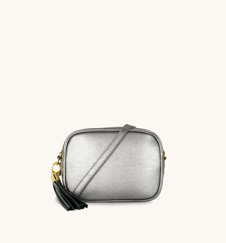 Apatchy London The Tassel Leather Crossbody Bag