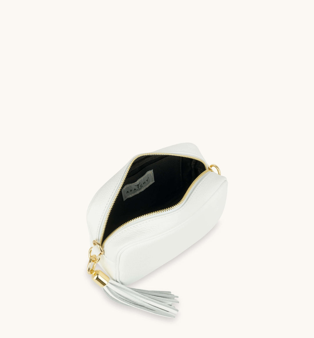 Apatchy London The Tassel Leather Crossbody Bag