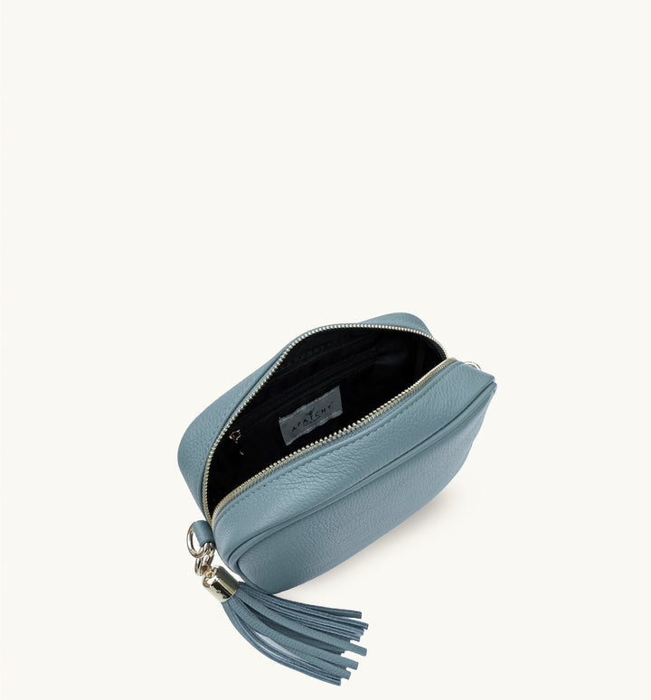Apatchy London The Tassel Leather Crossbody Bag