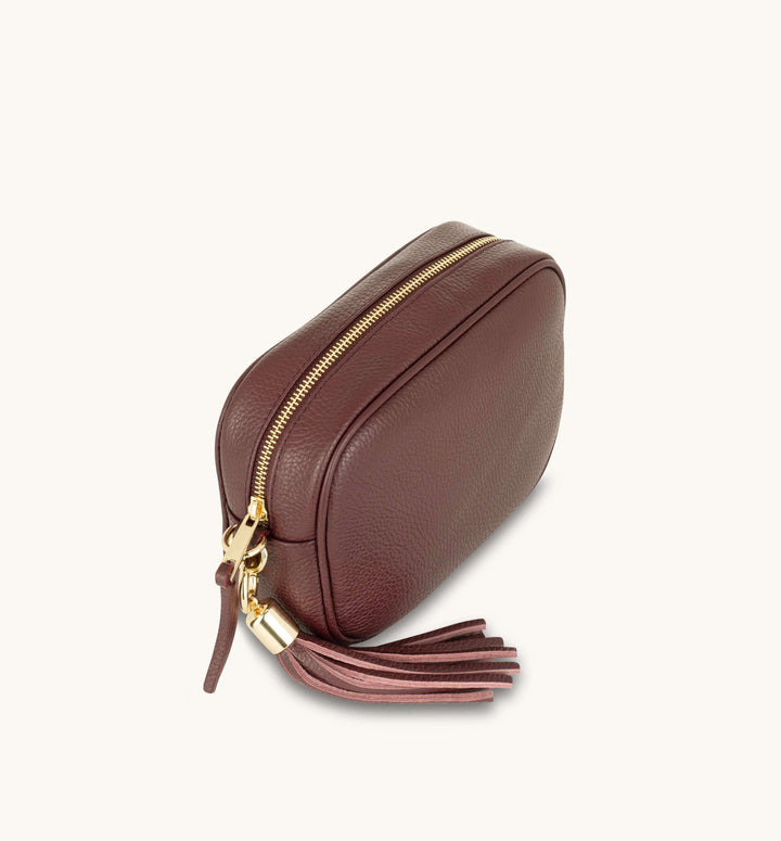 Apatchy London The Tassel Leather Crossbody Bag