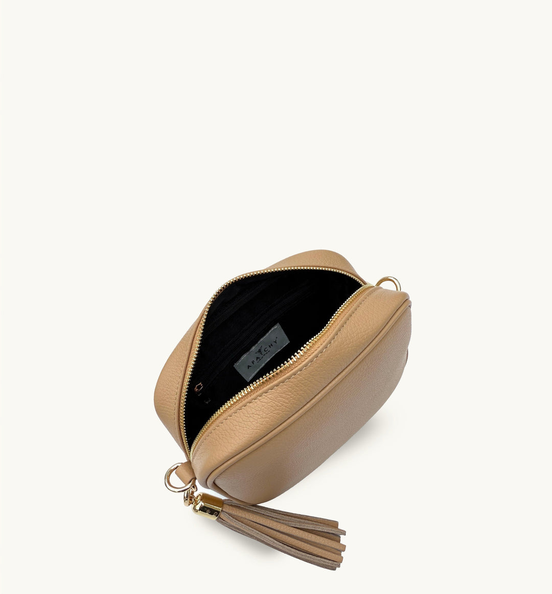 Apatchy London The Tassel Leather Crossbody Bag