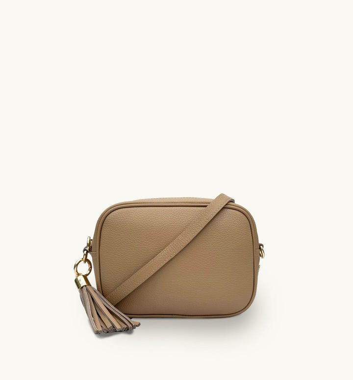 Apatchy London The Tassel Leather Crossbody Bag