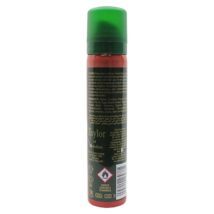 Taylor Of London Tweed Body Spray 75ml - Fragrance London