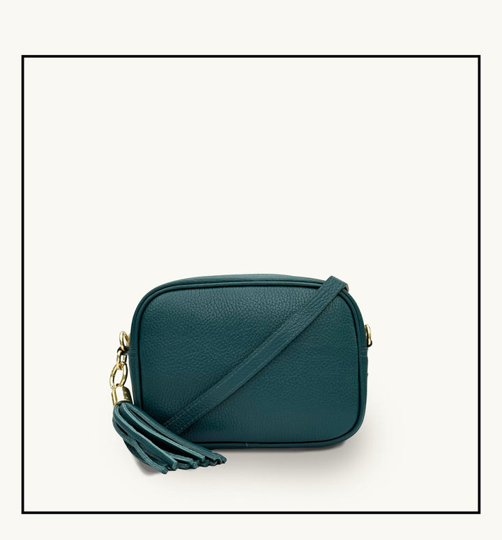 Apatchy London The Tassel Leather Crossbody Bag