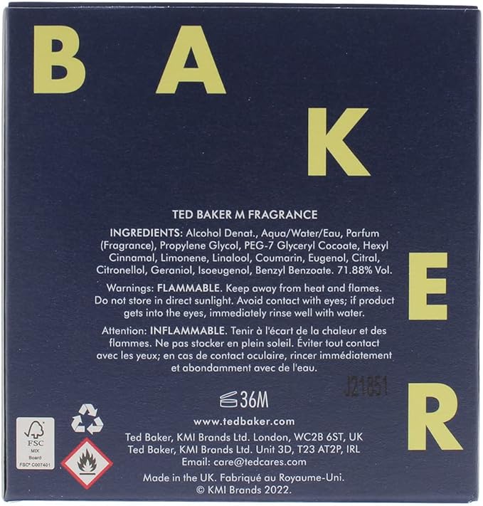 Ted Baker M Eau de Toilette Spray 30ml - Fragrance London