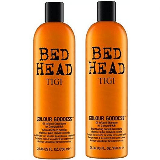 TIGI Bed Head Electric Hair Colour Gift Set (Shampoo 750ml + Conditioner 750ml) - Fragrance London