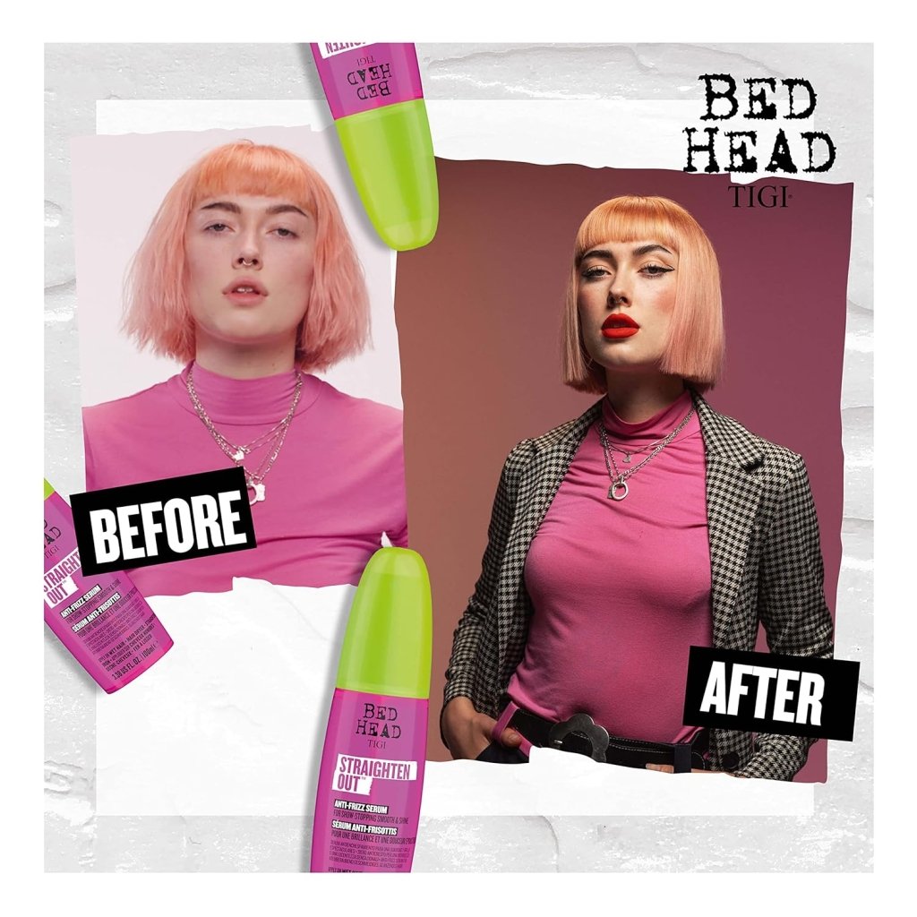 Tigi Bed Head Straighten Out Anti - Frizz Serum 100ml - Fragrance London