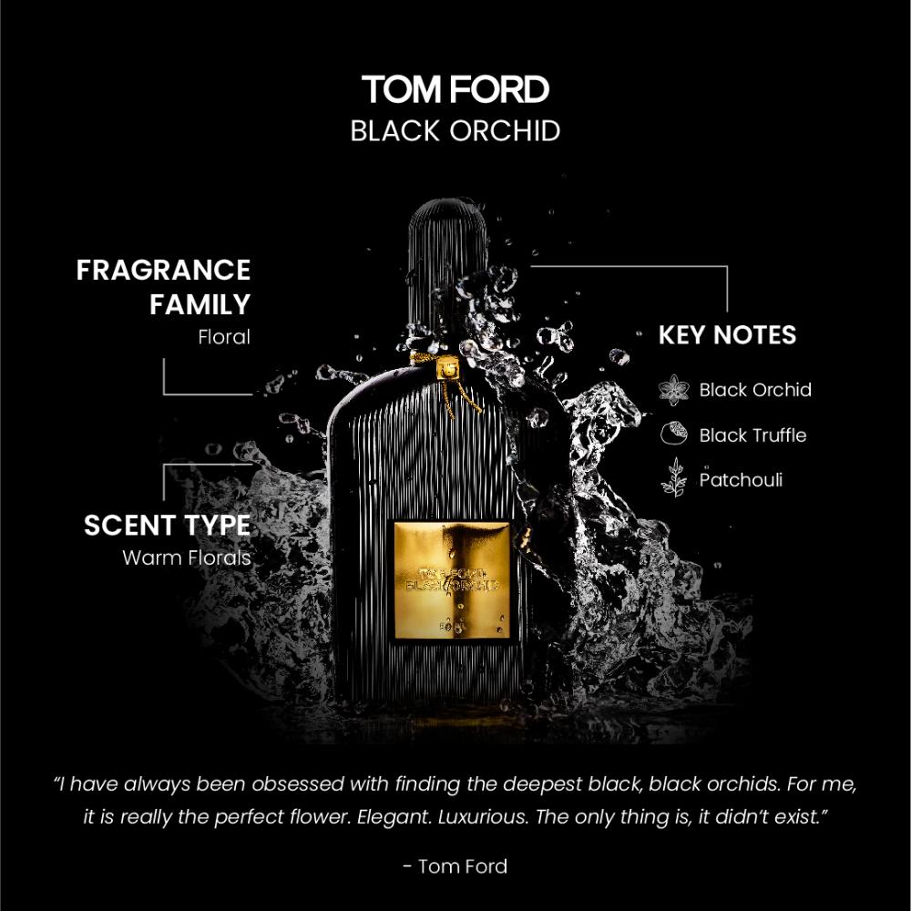 Tom Ford Black Orchid Eau de Toilette Spray 50ml - Fragrance London
