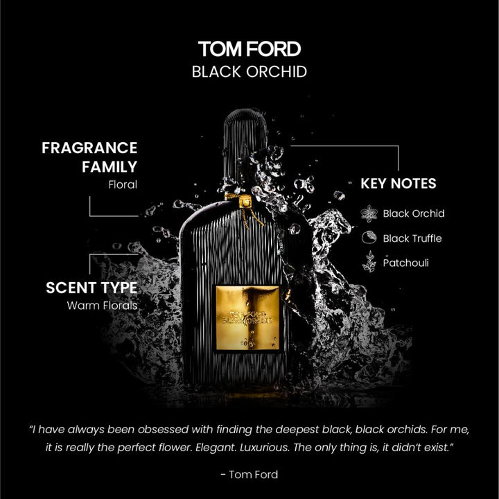 Tom Ford Black Orchid Eau de Toilette Spray 50ml - Fragrance London