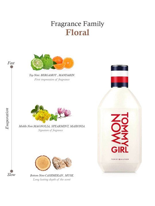 Tommy Hilfiger Girl Now Eau De Toilette Spray 30ml - Fragrance London