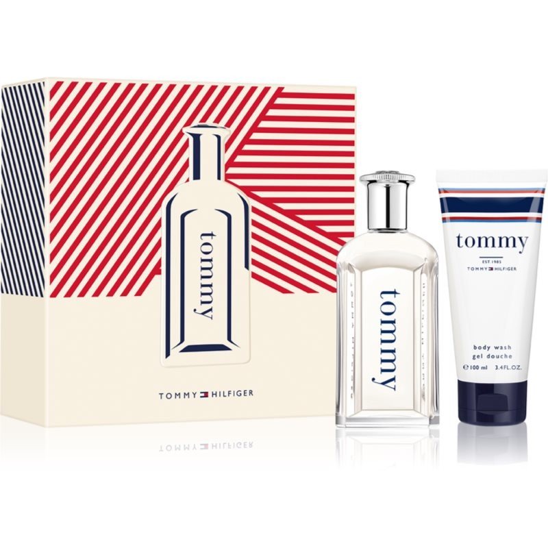 Tommy Men Gift Set (Eau De Toilette 100ml + Body Wash 100ml) - Fragrance London