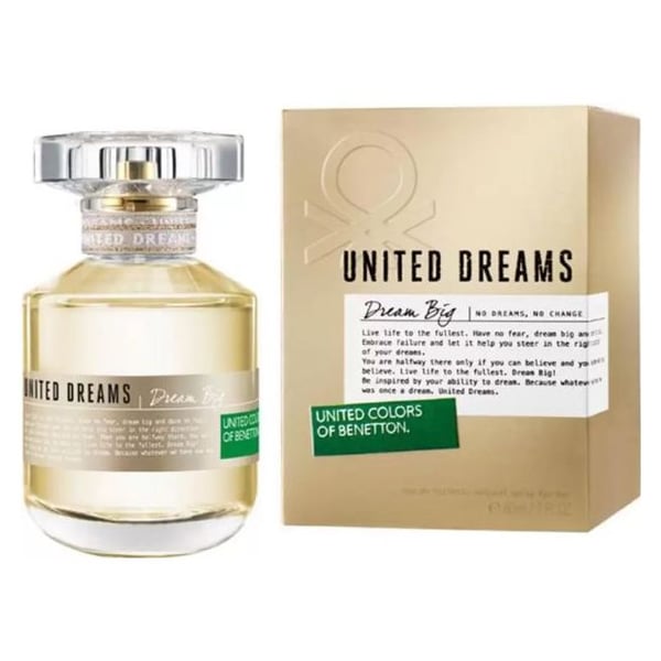 United Colors of Benetton United Dreams Dream Big Eau De Toilette Spray 80ml - Fragrance London