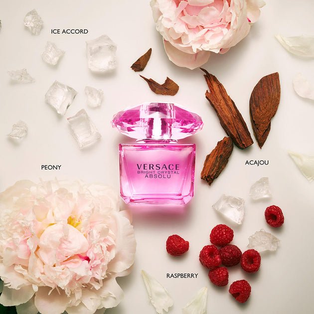 Versace Bright Crystal Absolu Eau De Parfum Spray 90ml - Fragrance London