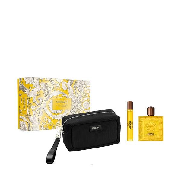 Versace Eros Energy Gift Set (Eau De Parfum Spray 100ml + Eau De Parfum Spray 10ml + Pouch) - Fragrance London