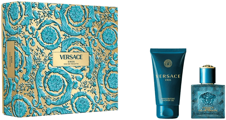 Versace Eros Gift Set (Eau De Toilette 30ml + Shower Gel 50ml) - Fragrance London