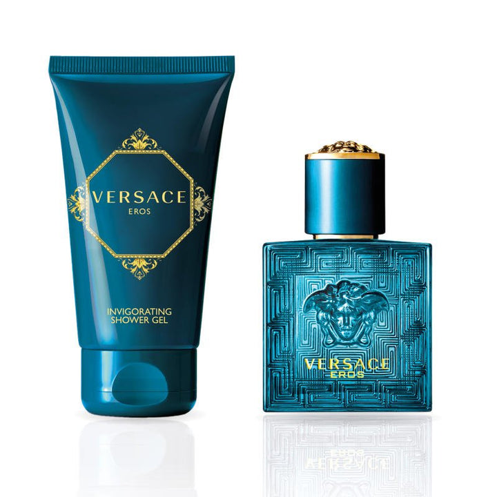 Versace Eros Gift Set (Eau De Toilette 30ml + Shower Gel 50ml) - Fragrance London
