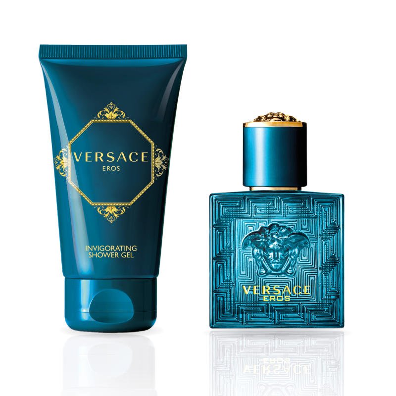 Versace Eros Gift Set (Eau De Toilette 30ml + Shower Gel 50ml) - Fragrance London