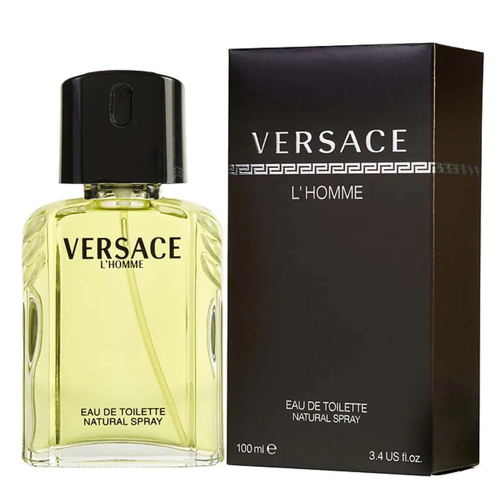 Versace L'Homme Eau De Toilette Spray 100ml - Fragrance London