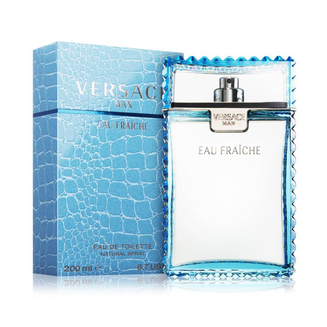 Versace Man Eau Fraiche Eau De Toilette Spray 200ml - Fragrance London