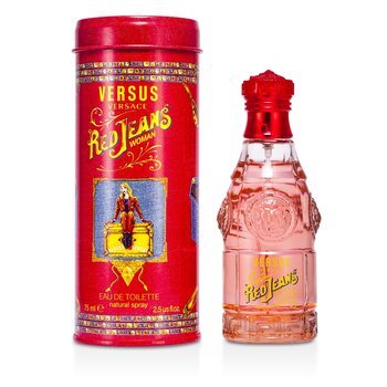 Versace Red Jeans Eau De Toilette Spray 75ml - Fragrance London