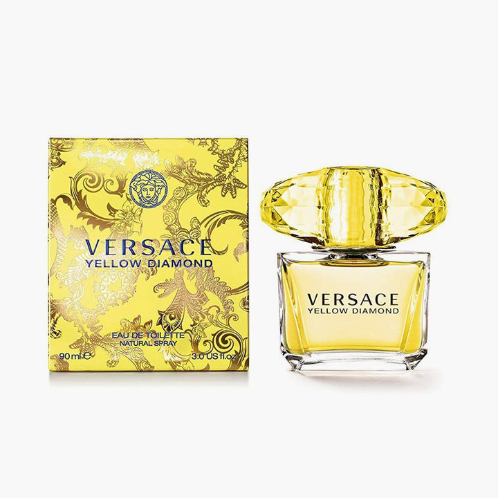 Versace Yellow Diamond Eau De Toilette Spray 90ml - Fragrance London