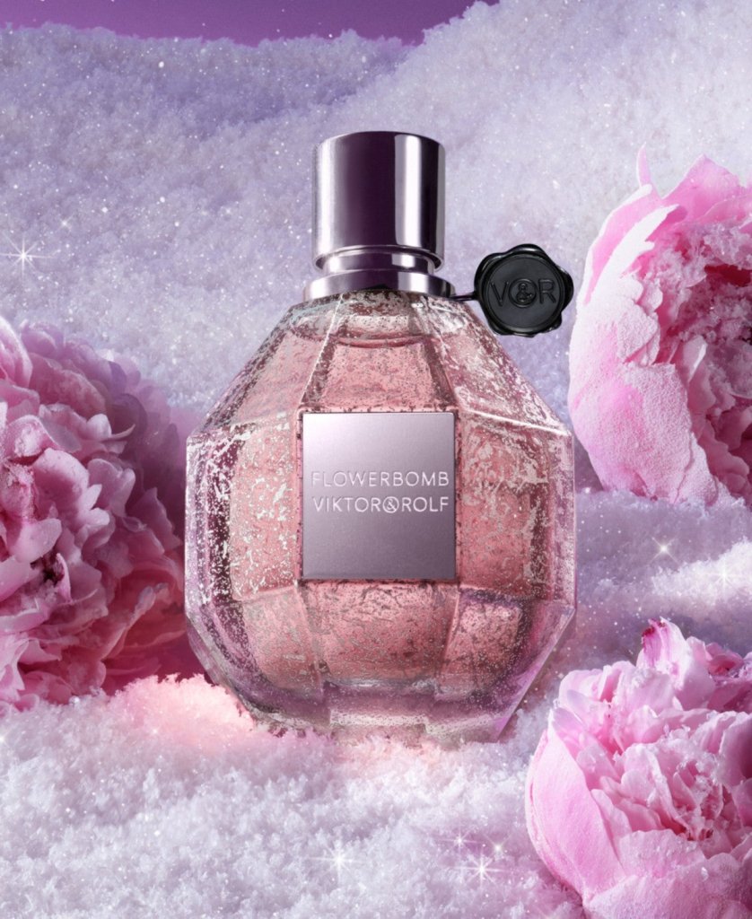 Viktor & Rolf Flowerbomb Frozen Eau De Parfum Spray 100ml - Fragrance London