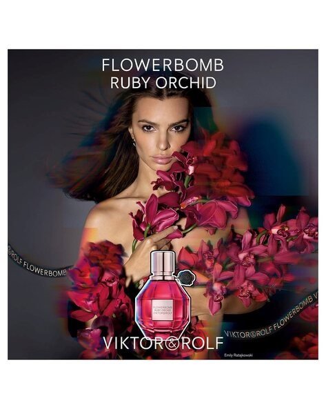 Viktor & Rolf Flowerbomb Ruby Orchid Eau De Parfum Spray 100ml - Fragrance London