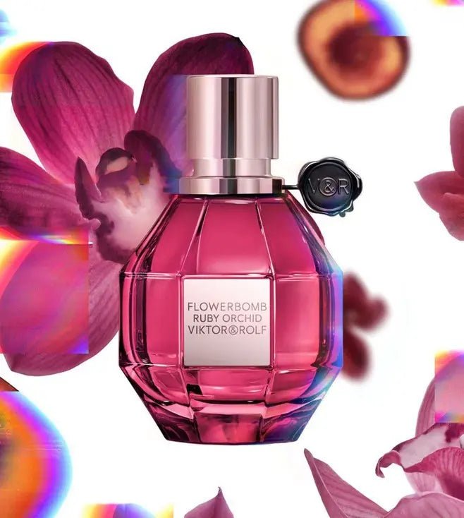 Viktor & Rolf Flowerbomb Ruby Orchid Eau De Parfum Spray 100ml - Fragrance London