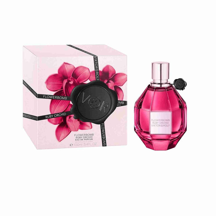 Viktor & Rolf Flowerbomb Ruby Orchid Eau De Parfum Spray 100ml - Fragrance London