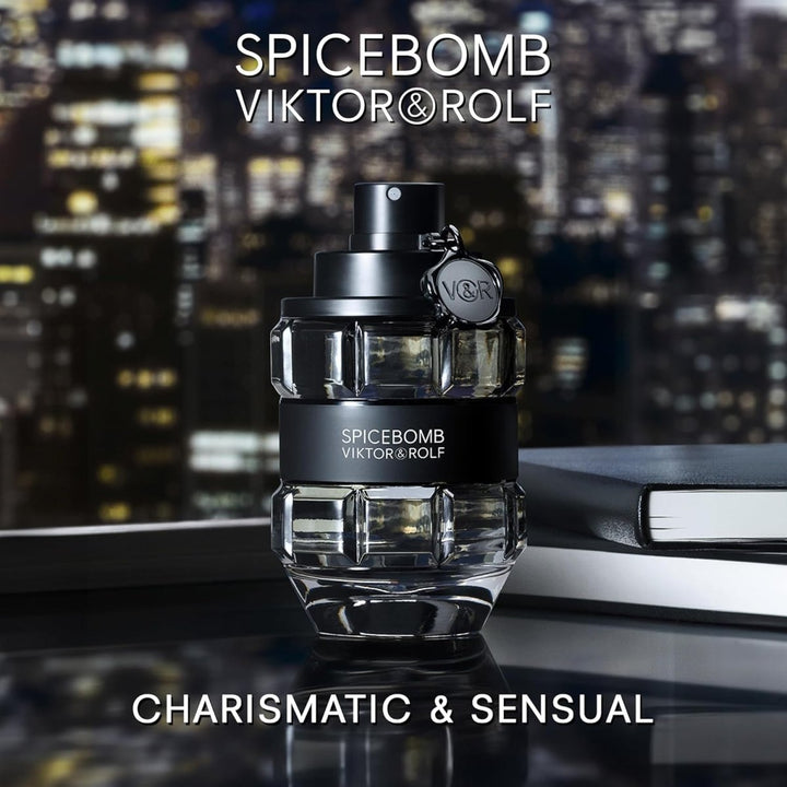 Viktor & Rolf Spicebomb Eau De Toilette Spray 90ml - Fragrance London