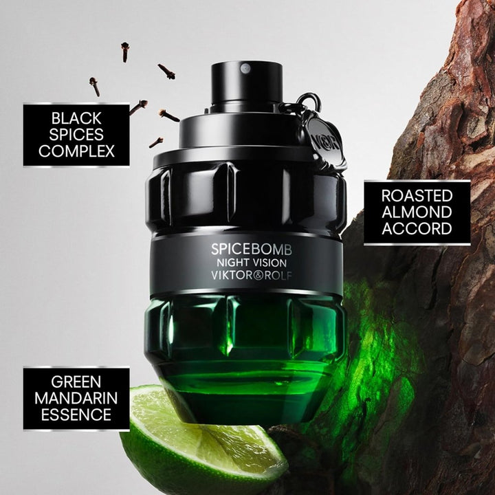 Viktor & Rolf Spicebomb Night Vision Eau de Toilette Spray 50ml - Fragrance London