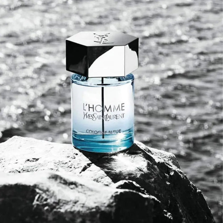 Yves Saint Laurent L'Homme Cologne Bleue Eau De Toilette Spray 100ml - Fragrance London