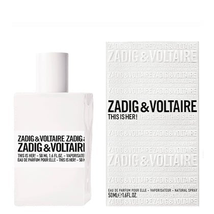 Zadig & Voltaire This Is Her! Eau De Parfum Spray 50ml - Fragrance London