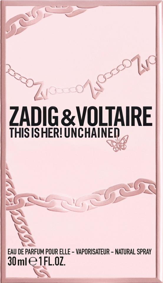 Zadig & Voltaire This Is Her! Unchained Eau De Parfum Spray 30ml - Fragrance London